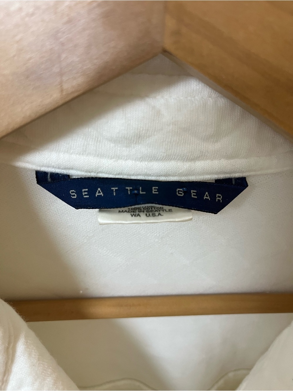SEATTLE GEAR white sleeveless romper. Cotton blend. Women’s size S - Picture 2 of 5